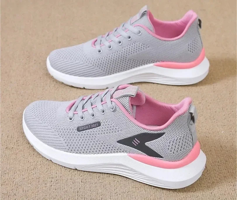 2025 New! Women's Spring & Summer Fashion Sneakers - Versatile  Soft Sole Lightweight for Casual Running & More
