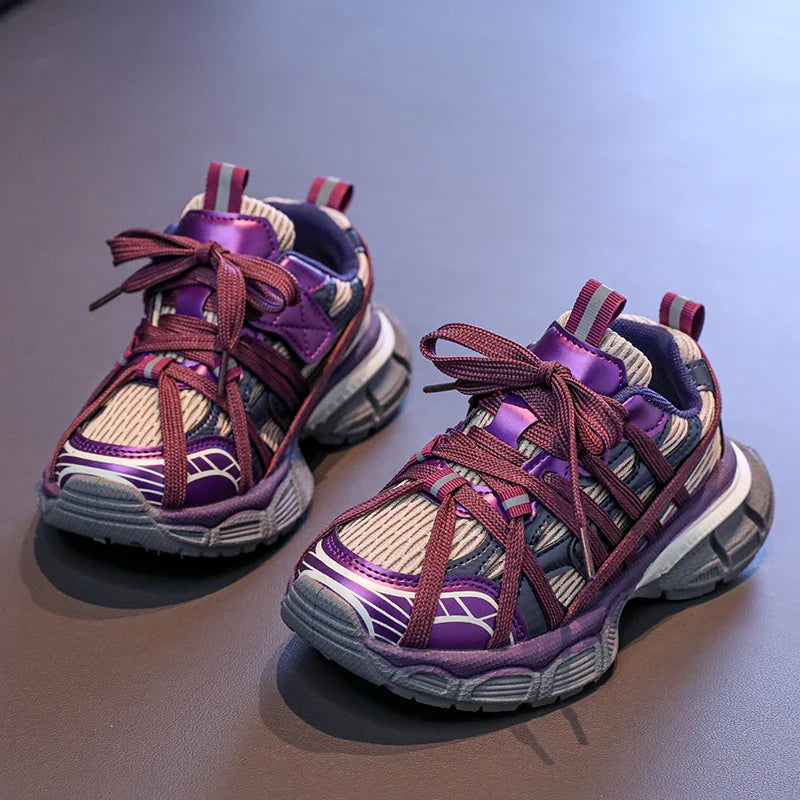 2025 New Winter Kids Shoes Boys Non Slip Sneakers Fashion Outdoor Snow Boots Warm Sports Shoes Child Hot Selling Casual Shoes