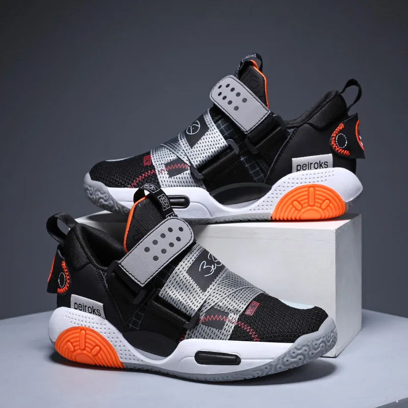 2025 New Children's Basketball Shoes For Boys Girls Non-slip Kids Sport Shoes Lightweight Outdoor Sneakers Trainers Footwear