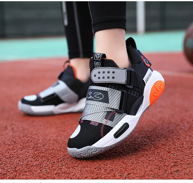 2025 New Children's Basketball Shoes For Boys Girls Non-slip Kids Sport Shoes Lightweight Outdoor Sneakers Trainers Footwear