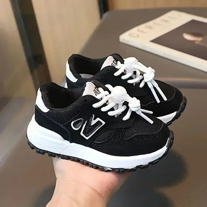 Boys and Girl's Sneakers Spring and Autumn Children's Sport Shoes Baby Kids Soft Bottom Outdoor Shoes  Breathable Walking Shoes