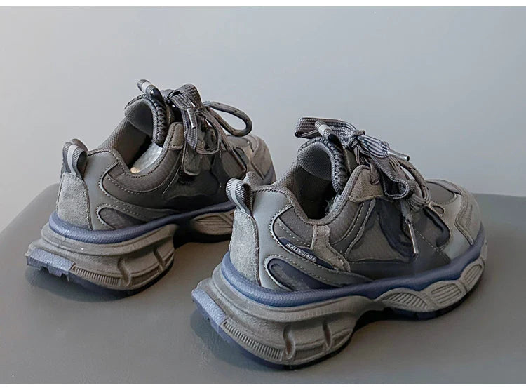 Unisex Kids Active Shoes 2025 New Autumn Winter Toddler Platform Sneakers Soft Sole All-day Comfort School Outdoor Sport Shoes