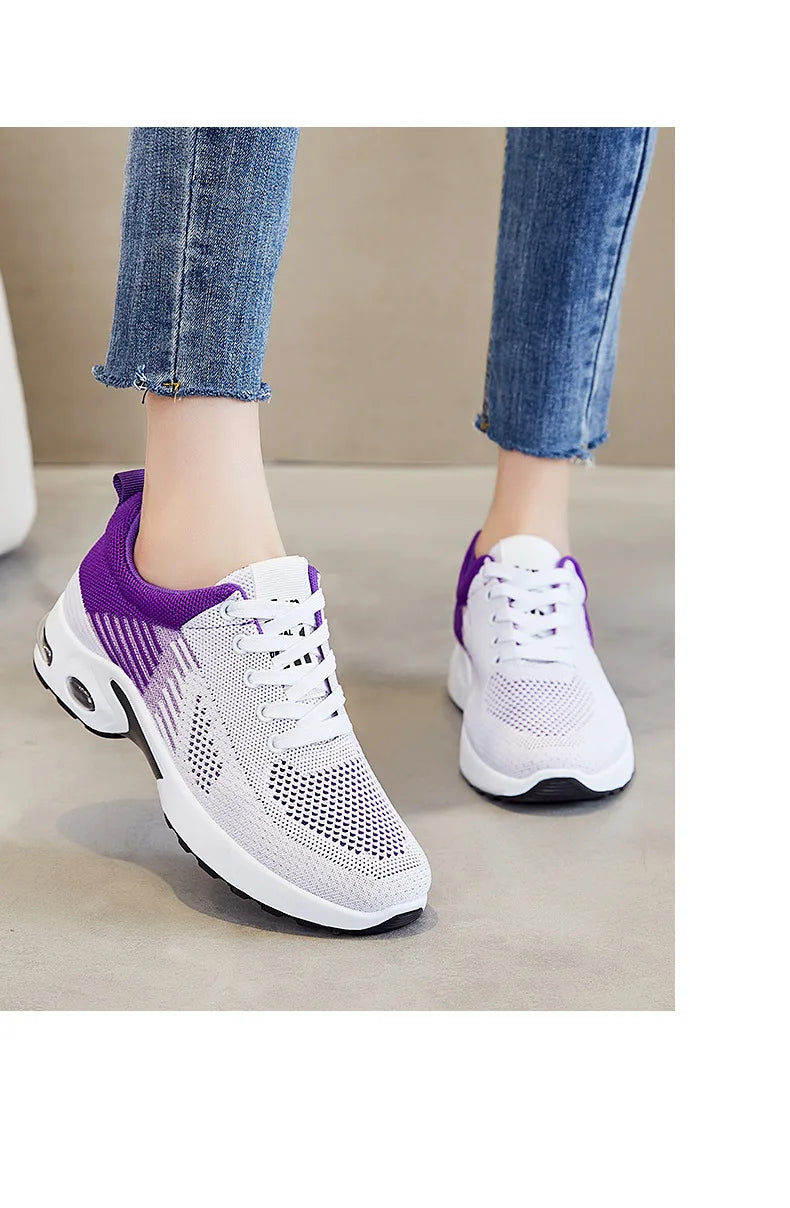 Women's Shoes 2025 Summer Casual Sneakers Breathable Mesh Affordable Free Shipping
