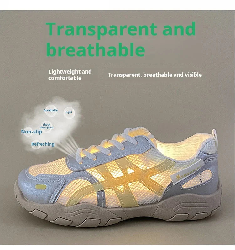 Women's Shoes Casual Platform Shoes Women Round Toe Lace-Up Tennis Vulcanized Sneakers New Style Korean Couple Elderly Shoes