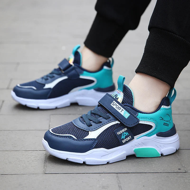 Kid Sneakers Sport Shoes for Boys Girls Fashion Children Breathable Mesh Comfort Casual Non-Slip Outdoor Running Shoes