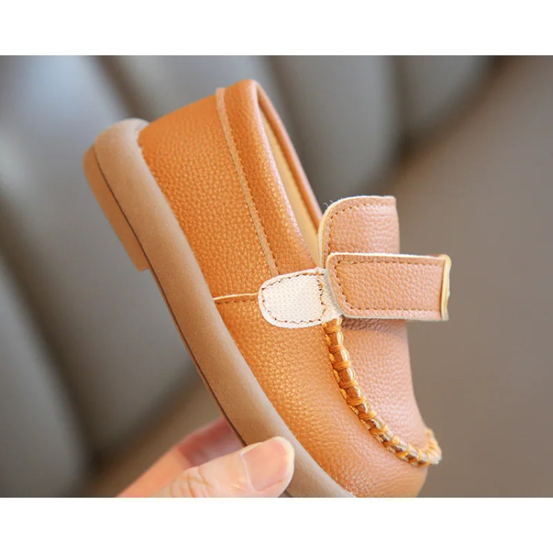 Little Boys Casual Loafers for  Fashion 2025 Spring Autumn Toddlers Kids Leather Shoes Slip-on Shoes Soft Flats New boys shoes