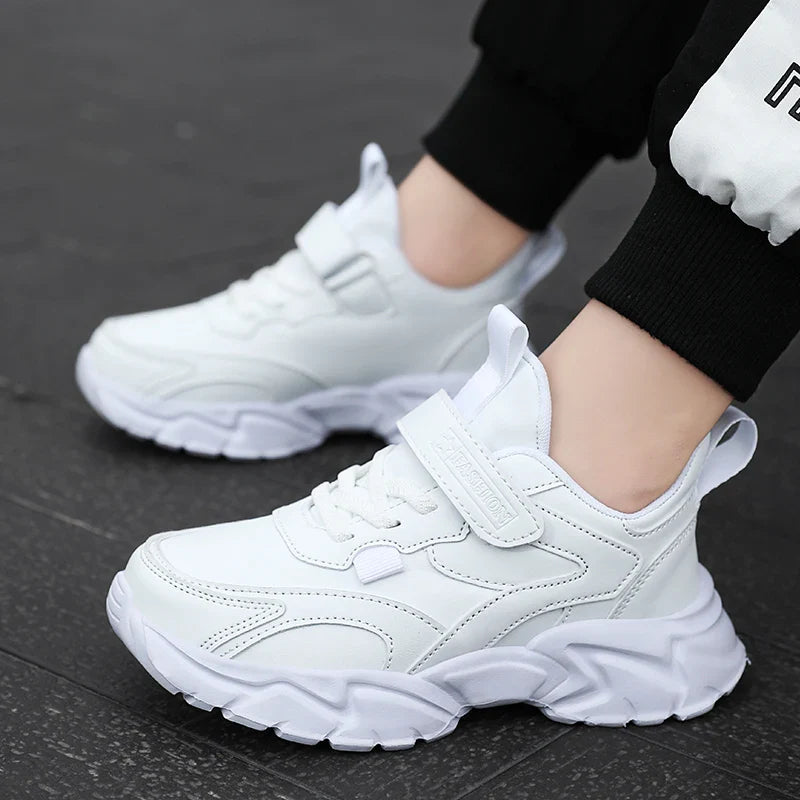Girl's Fashion Sneakers Lovely Girls Sneaker Outdoor Breathable Mesh Flat Sport Shoes Kids Casual School Walking Shoe Antislip