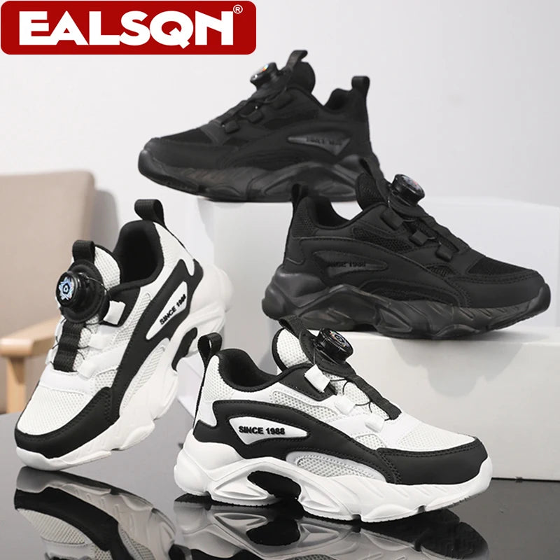 Spring Summer Breathable Children Boys Sneakers Soft-soled Lightweight Casual Walking Shoes for Kids Girls Sport Tennis Outdoor