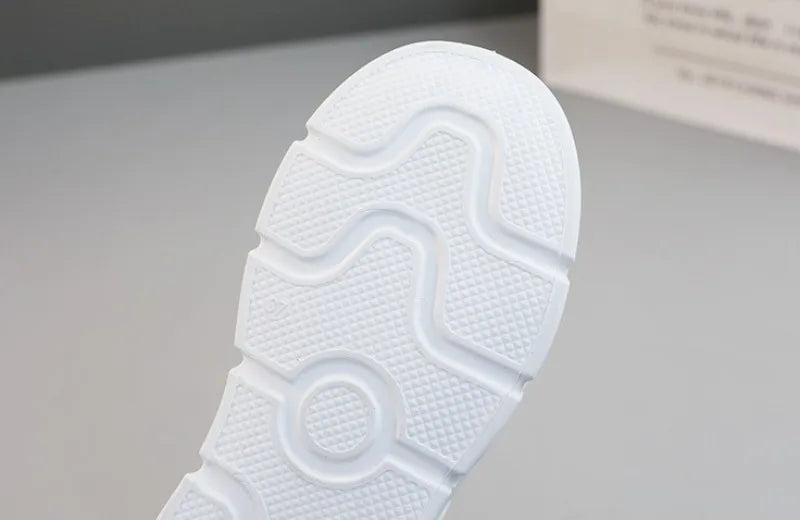 Women's Sneakers Spring Trend Lace-up Platform Casual Shoes Student Small White Shoe Old Dad Style Soft Sole Flat Shoe Versatile