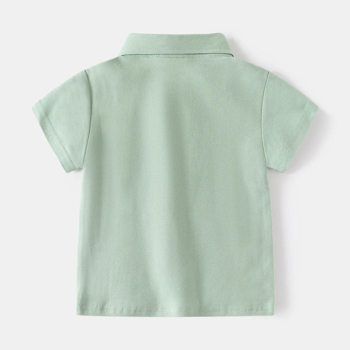Summer Polo Tshirts for Boys Cotton Fashion Solid Color Toddler Kids Tees Children's Clothes