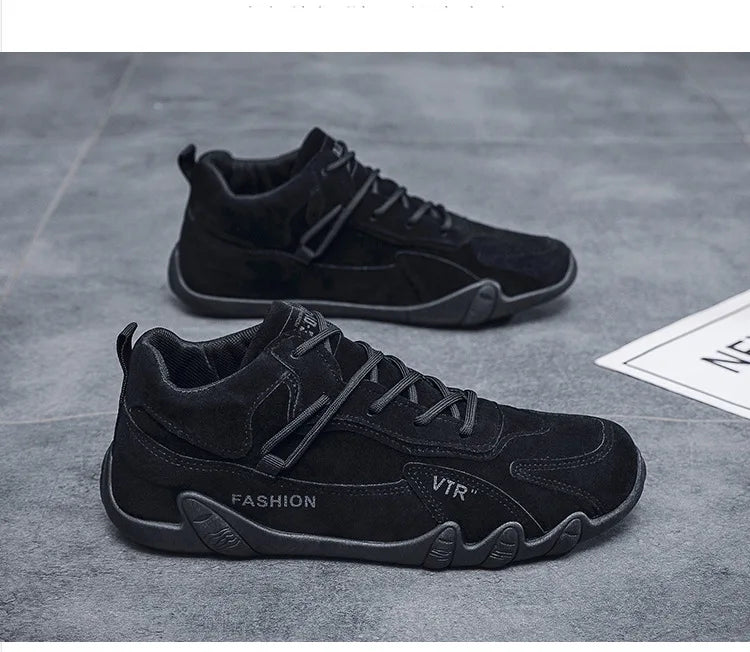 men shoes breathable non slip work shoes for male fashion sneakers outdoor walking flats skateboard sneakers (Available)