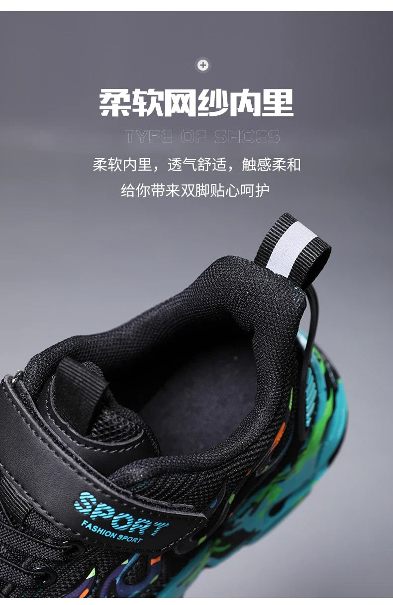 Boys Running Shoes Children Sneakers Mesh Kids Casual Sneakers for Boys