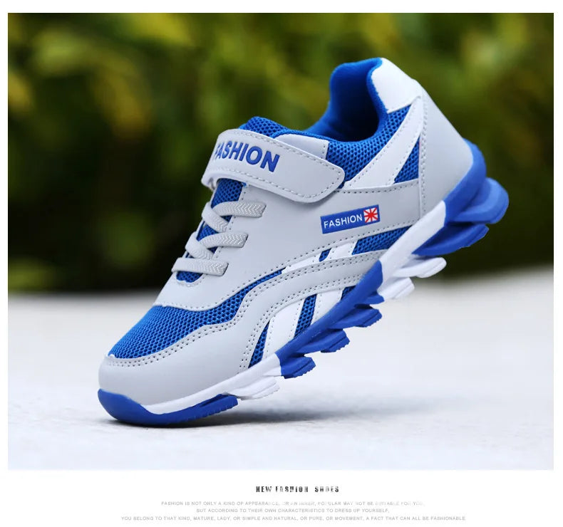 Boys' Fashion Trend Low Top Thick Sole Casual Sports Shoes 2025 Autumn New Style Childrens' Comfortable Platform Chunky sneakers