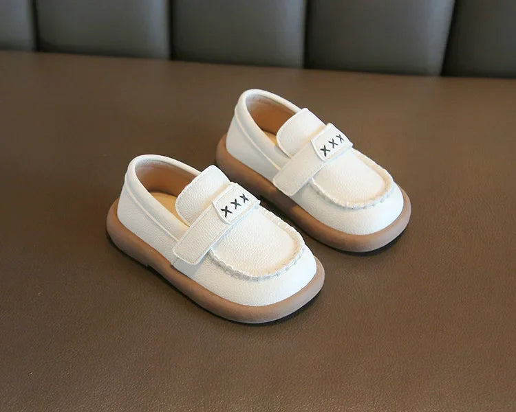 Little Boys Casual Loafers for  Fashion 2025 Spring Autumn Toddlers Kids Leather Shoes Slip-on Shoes Soft Flats New boys shoes