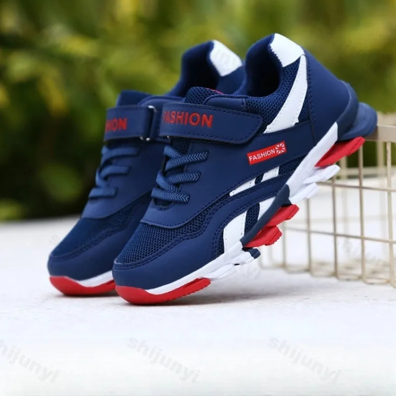 Boys' Fashion Trend Low Top Thick Sole Casual Sports Shoes 2025 Autumn New Style Childrens' Comfortable Platform Chunky sneakers