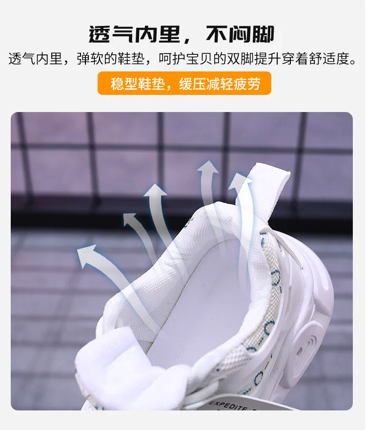 Kids Sneakers 2025 Spring New Girl Sneakers1-6years Old Casual LED Kid Shoes Fashion Girls' Shoes Designer Shoes Tenis De Mujer