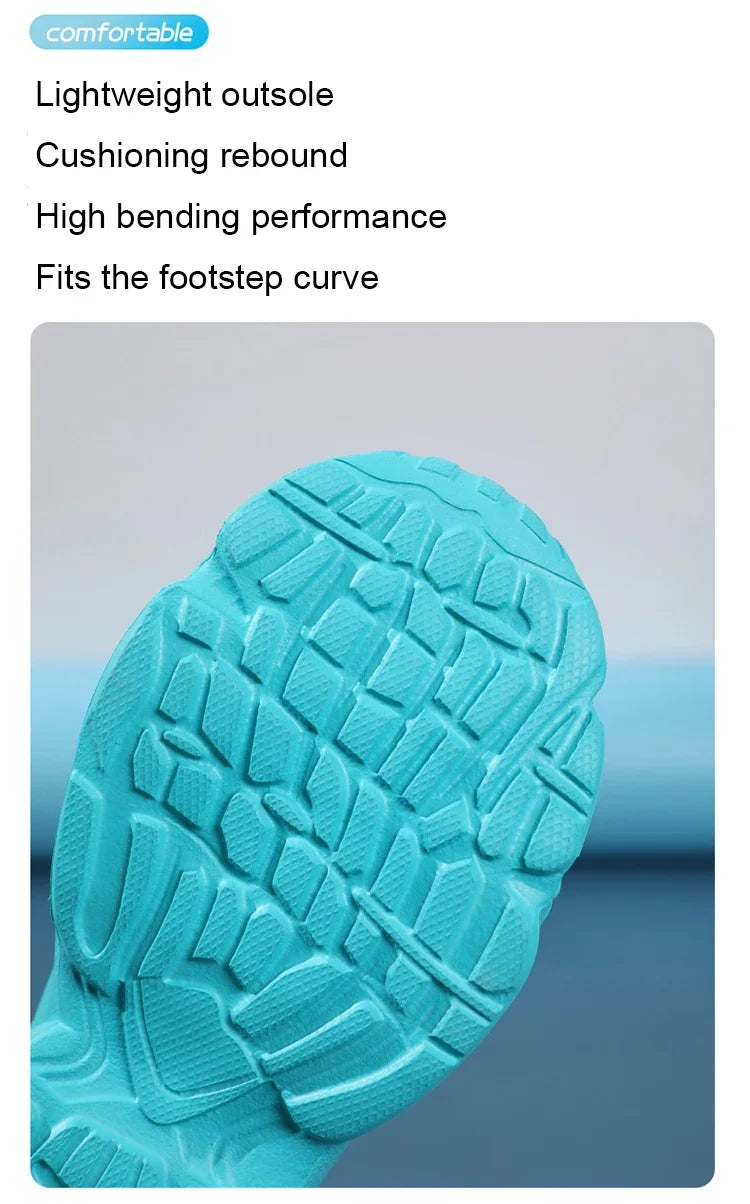 Boys' Kids Fashion Sneakers Lightweight Sports Running Shoes for Children Non-Slip Comfortable Outdoor Athletic Tennis Shoes