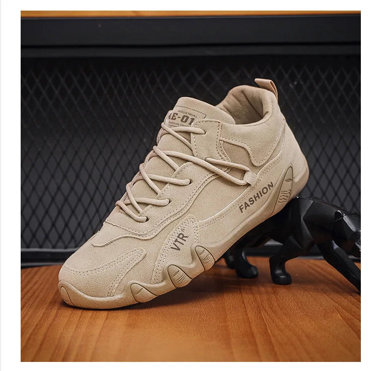 men shoes breathable non slip work shoes for male fashion sneakers outdoor walking flats skateboard sneakers (Available)