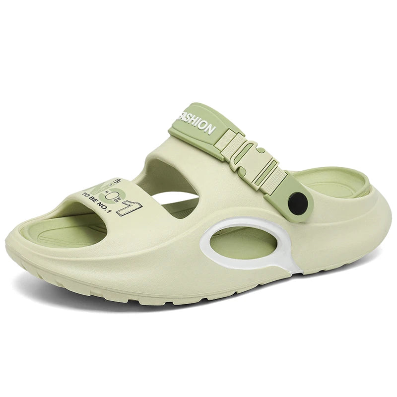 Summer Slippers for Men, Large Size Soft Comfortable Anti-slip Quick-drying, Casual Outdoor Beach Indoor New Style Sandals