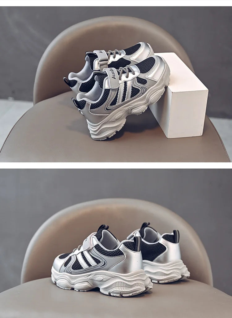 Spring Autumn New Boys Kids Sport Shoes Girl Baby Toddler Mesh Breathable Casual Running Shoes Soft Soled Children Sneakers