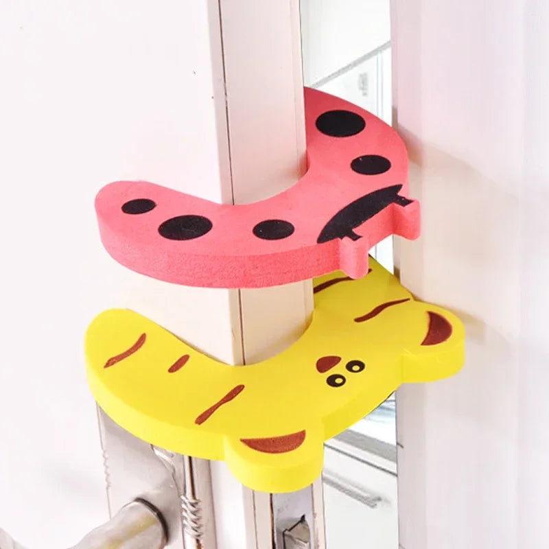 Baby Safety Door Stopper for Newborn Furniture Protection Anti-pinch Hand Cute Animal Care Child Lock Finger Protector