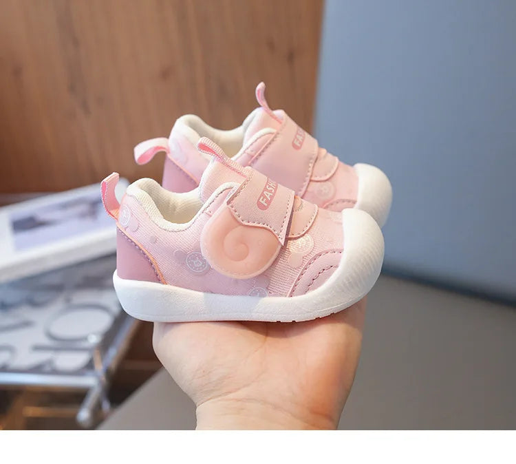 Kids Sneakers Baby Boys Girls Non Slip Spring Autumn 2025 Fashion Children Toddler Walking Shoes Design Cute Sweet Casual Shoes