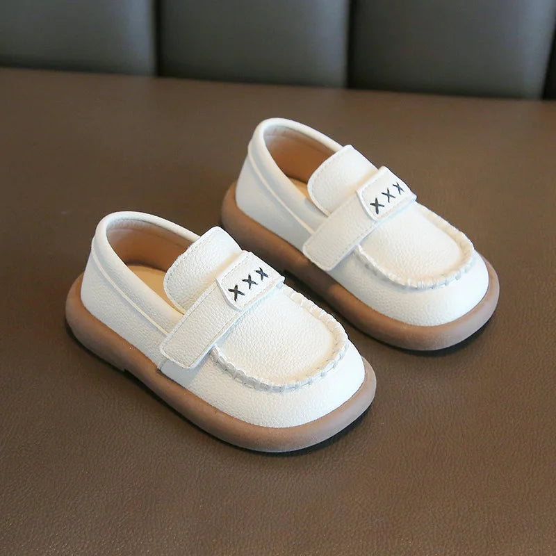 Little Boys Casual Loafers for  Fashion 2025 Spring Autumn Toddlers Kids Leather Shoes Slip-on Shoes Soft Flats New boys shoes