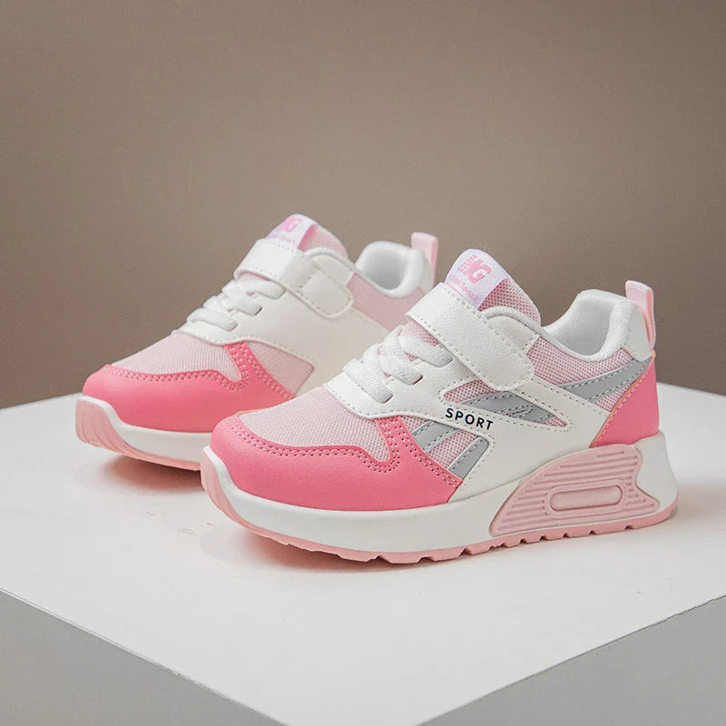 Autumn Childrens Boys Girls Sneakers Fashion Cute Mesh Outdoor Non-slip Kids Causal Shoes School Running Basketball Girls Shoes