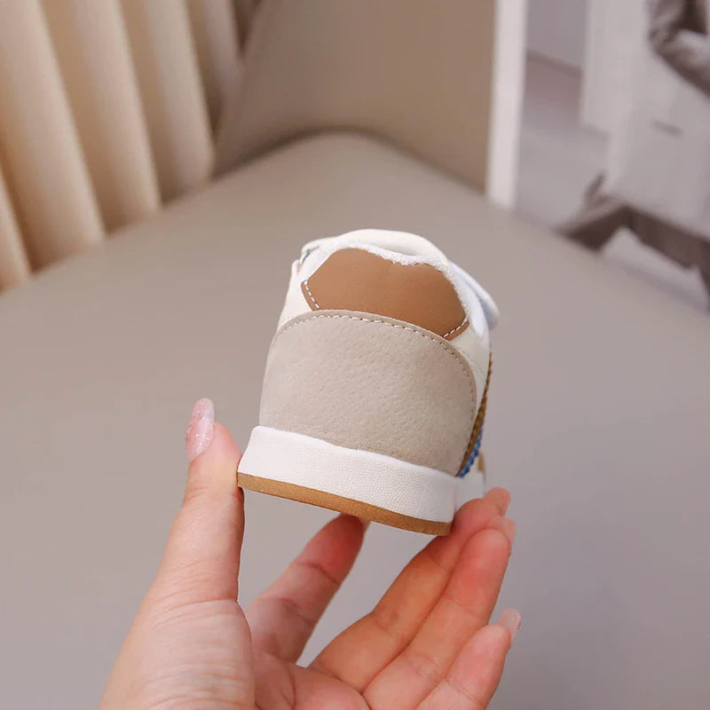 Boys Baby Shoes Four Seasons Models Soft Boys Girls Argyle Shoes 0-6 Years Old Green Children's Single Shoes Small Kids Sneakers