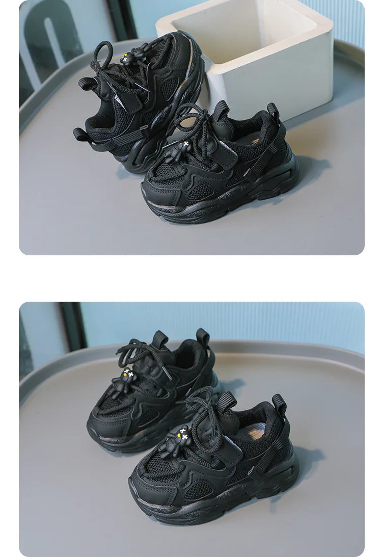 Child Sneaker Autumn New Girl's Sneakers Hollowed Out Single Mesh Boys' Casual Shoe Comfort Casual Shoes for Child Zapatos Niña
