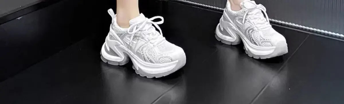 Athletic Woman Footwear 2025 New Sneakers Sports Designer Luxury Vulcanized Shoe Trends On Sale Mesh Breathable Shoes for Women