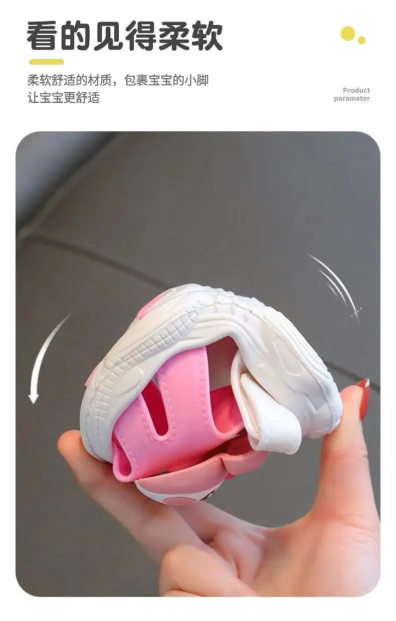 Sandalias Shoes for Girl Children Sandals Garden Shoes New Summer Cartoon Boy Beach Shoe Soft Soled Girls Walking Shoe Baby Shoe