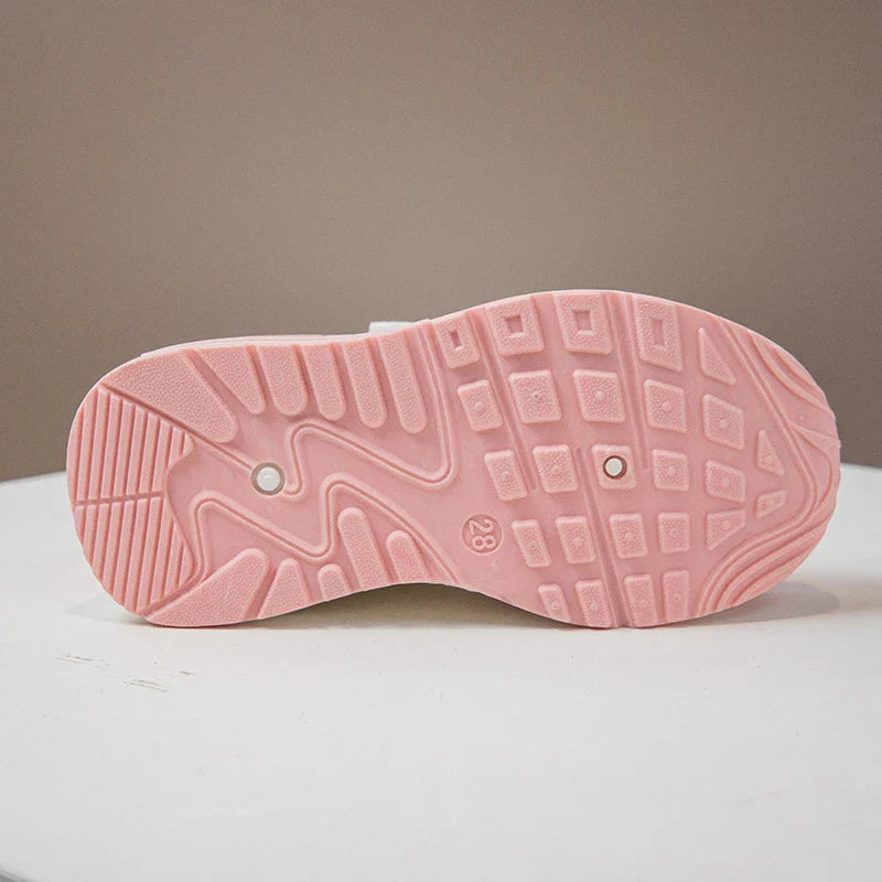 Autumn Childrens Boys Girls Sneakers Fashion Cute Mesh Outdoor Non-slip Kids Causal Shoes School Running Basketball Girls Shoes