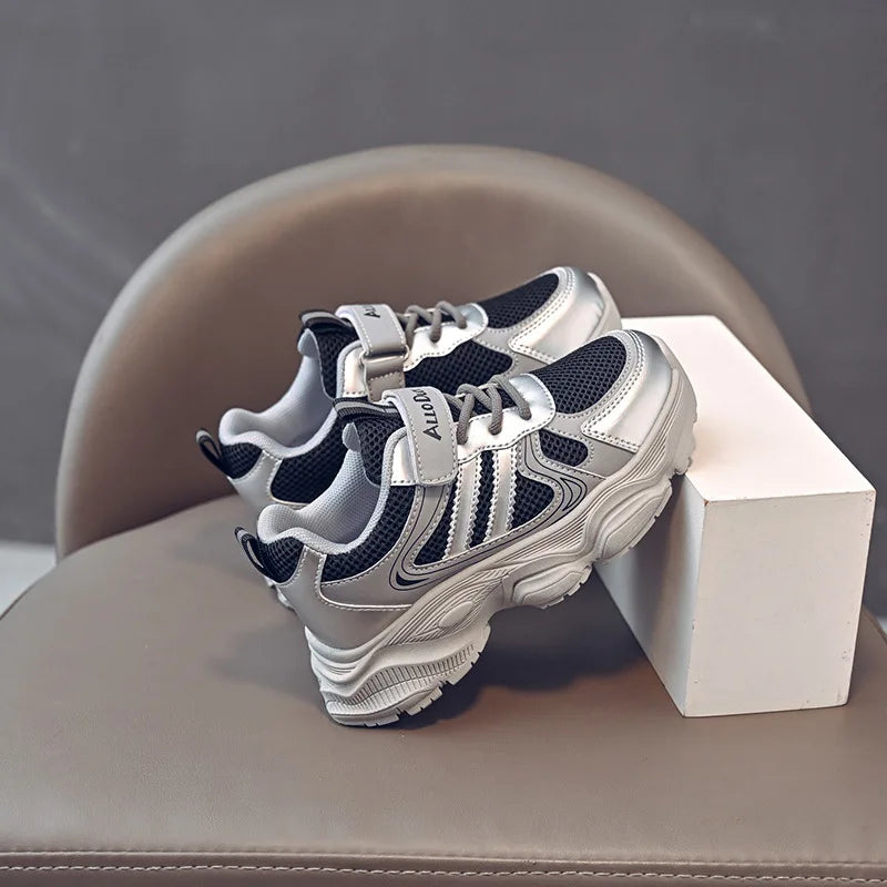 Spring Autumn New Boys Kids Sport Shoes Girl Baby Toddler Mesh Breathable Casual Running Shoes Soft Soled Children Sneakers