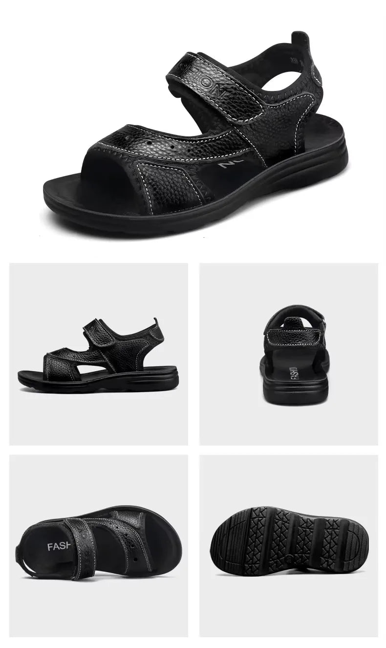Summer Kids Sandals Soft Non-slip Children Shoes Beach Shoes Boys Casual Outdoor Walking Slippers Comfortable Sneakers
