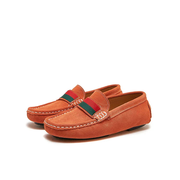 Hot Children Leather Shoes Boys Girls Kids Loafers Slip-on School Flats Casual Sneakers Performance Formal Occasions Party Shoe