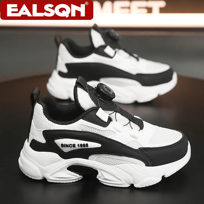 Spring Summer Breathable Children Boys Sneakers Soft-soled Lightweight Casual Walking Shoes for Kids Girls Sport Tennis Outdoor