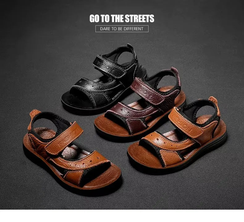 Summer Kids Sandals Soft Non-slip Children Shoes Beach Shoes Boys Casual Outdoor Walking Slippers Comfortable Sneakers