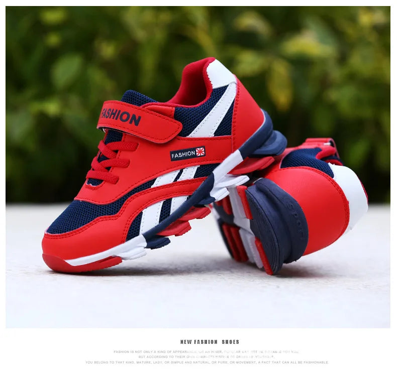 Boys' Fashion Trend Low Top Thick Sole Casual Sports Shoes 2025 Autumn New Style Childrens' Comfortable Platform Chunky sneakers