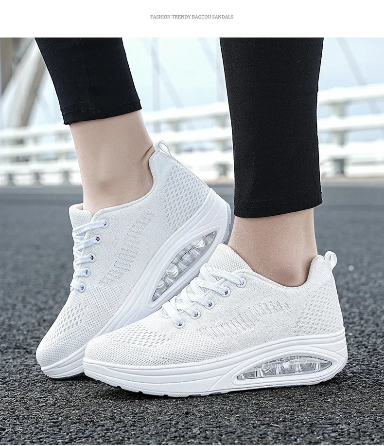 Sneakers Women's White Shoes for Women Air Sports Casual Platform Mens Sport Shoe Tenis Masculino Zapatillas Footwear
