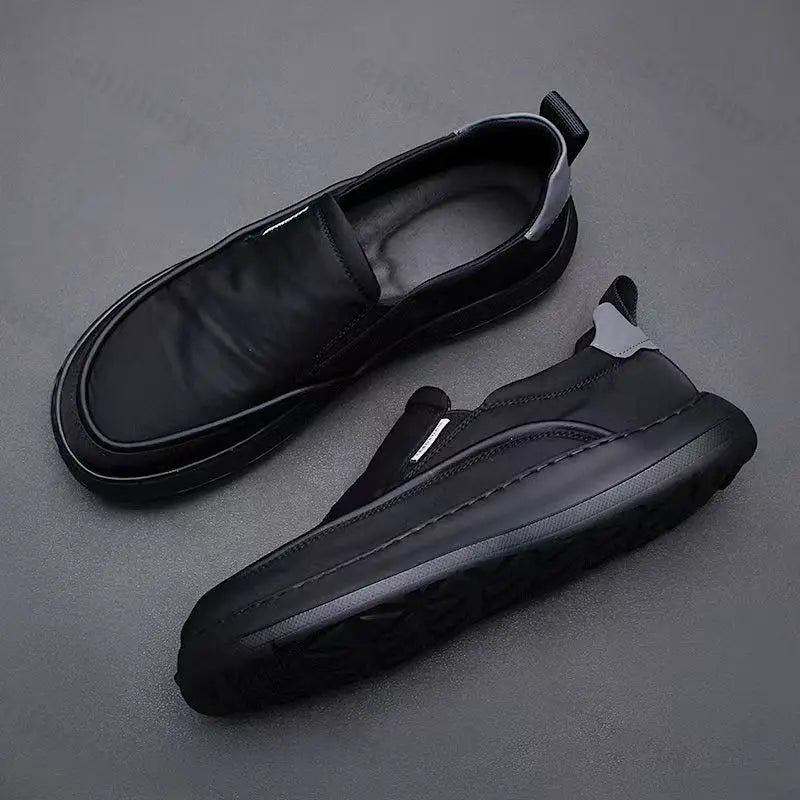 Men's Shoes 2025 Spring Summer Comfortable Lightweight Casual Shoes Fashion Platform Outdoor Walking Shoes Zapatillas Informales (Available)