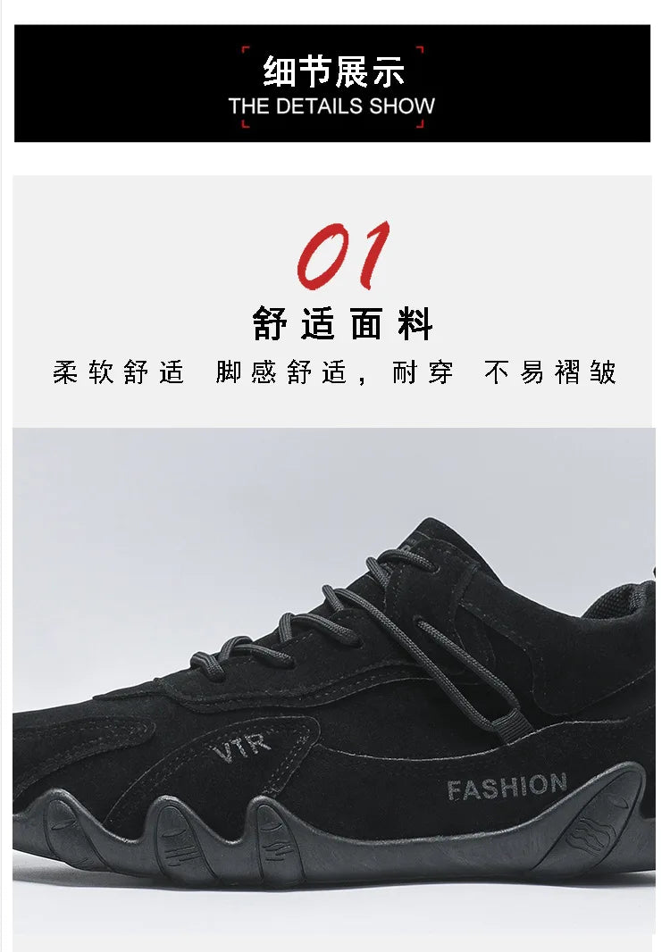men shoes breathable non slip work shoes for male fashion sneakers outdoor walking flats (Available)