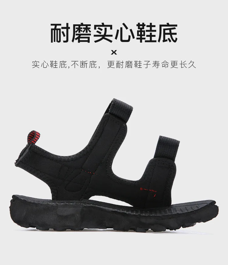 2024 Summer Kids Sandals Breathable Boys Sandals Soft Comfortable Children's Shoes Outdoor Beach Girls Lightweight Slippers