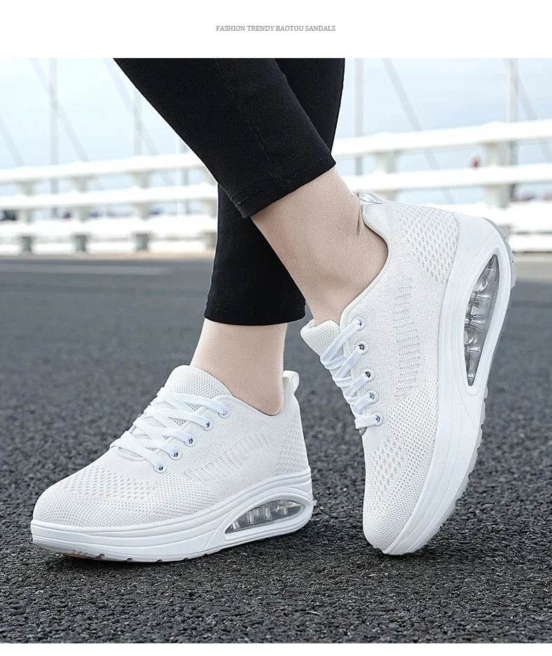Sneakers Women's White Shoes for Women Air Sports Casual Platform Mens Sport Shoe Tenis Masculino Zapatillas Footwear