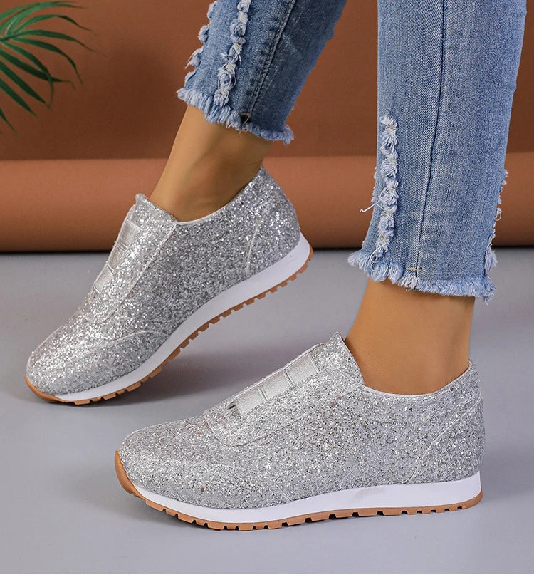 Women's Sneaker Bling Women Sneakers For Fashion Woman Shoes Casual Sports Zapatillas De Mujer New Female Vulcanize Footwear