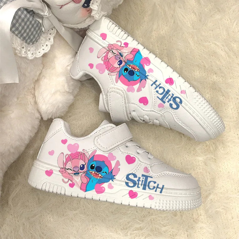 children's stitch sneakers girls boys shoes Casual basketball Kid Running Fashion Sports 4 and12 year old girls Shoes Gift