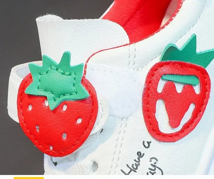 girl shoes 2025 spring autumn sports shoes children's soft-soled sneakers student skate shoes casual shoes