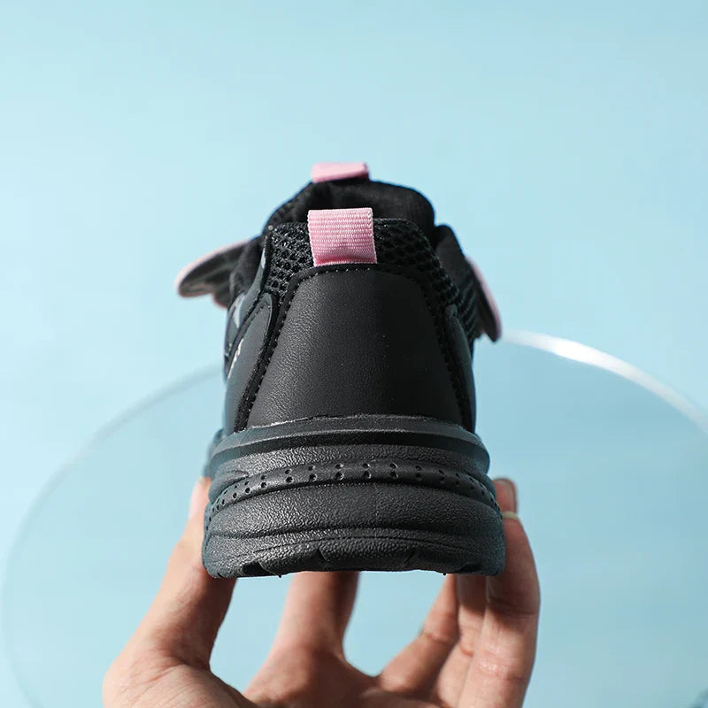 Girl's Sneakers School Running Versatile Kids Basketball Shoes Breathable Children's Sports Shoes Fashion Simple Causal Sneakers