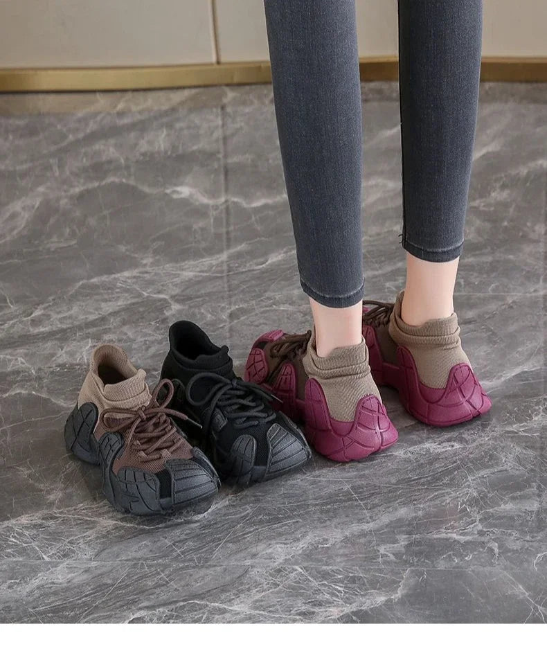 Women's Athletic Shoes Sneakers Ladies Footwear Sports Lace Up Comfortable 39 Vulcanized Shoe On Sale A Original Casual Stylish