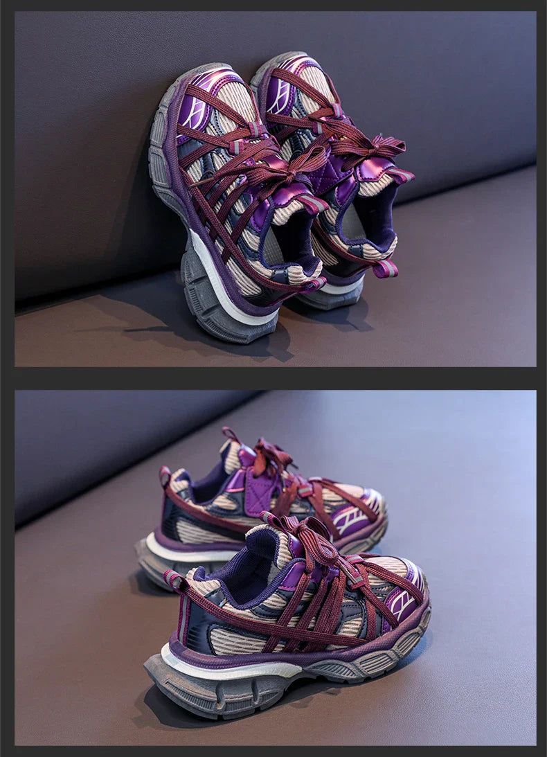 2025 New Winter Kids Shoes Boys Non Slip Sneakers Fashion Outdoor Snow Boots Warm Sports Shoes Child Hot Selling Casual Shoes